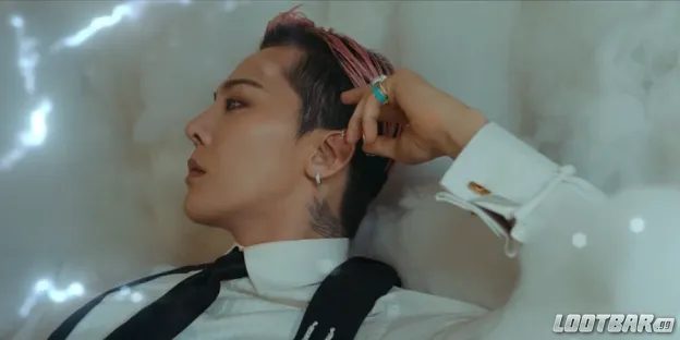 Image of G-DRAGON from the PUBG x G-DRAGON trailer