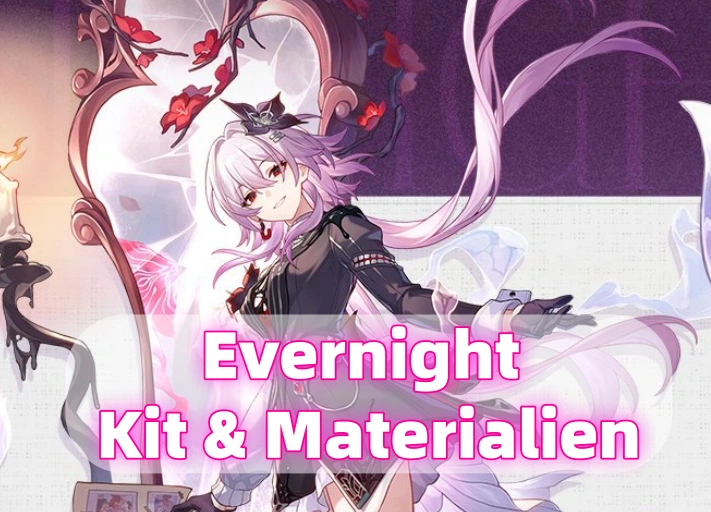 Honkai Star Rail Evernight Materialien, Kit und Eidolons