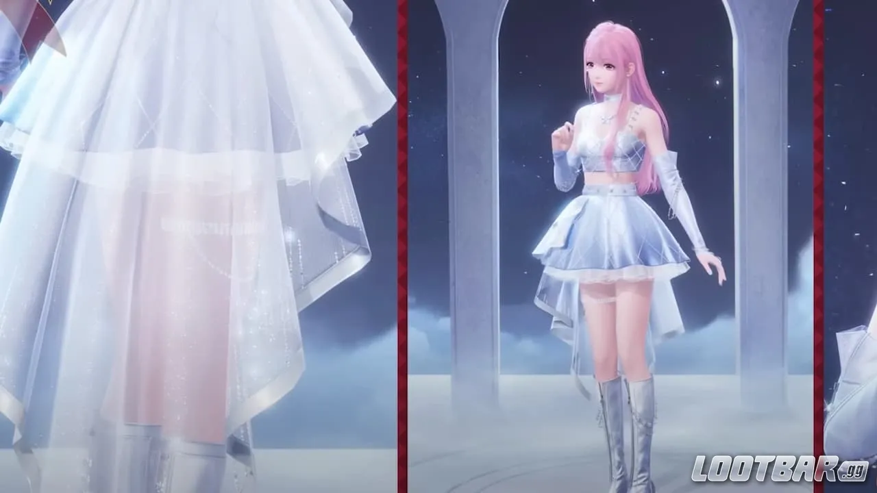 The Blossoming Future outfit in Infinity Nikki.