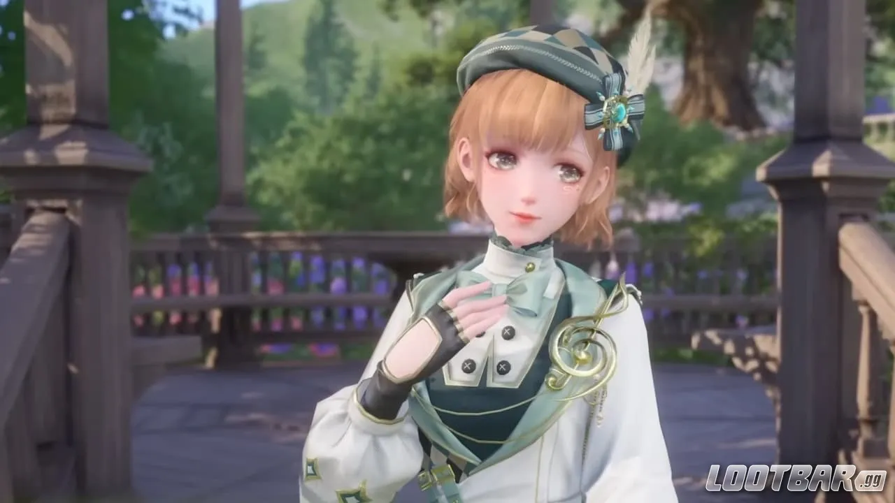 The Meadow Symphony outfit in Infinity Nikki.