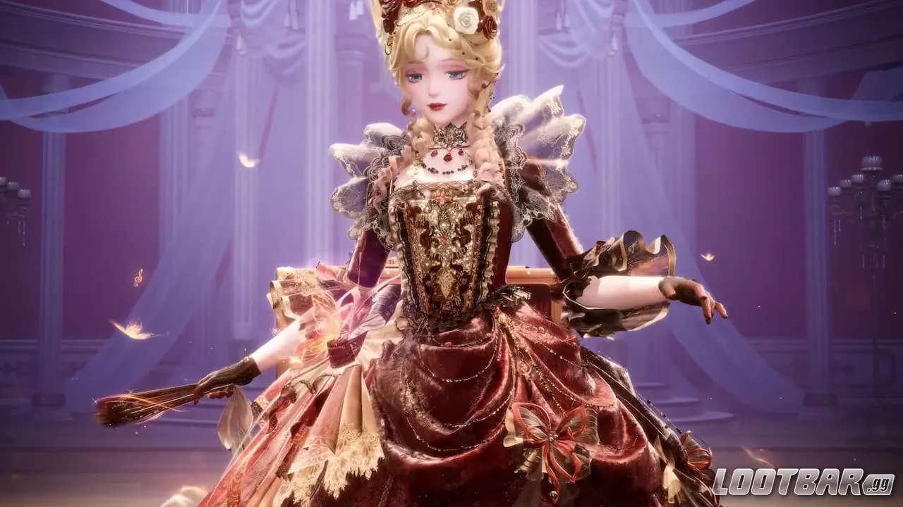 The Echoed Dreams outfit in Infinity Nikki.