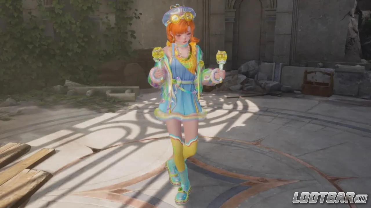 The Cheering Heartbeat outfit in Infinity Nikki.