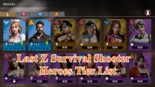 Список уровней героев в Last Z Survival Shooter — Приоритет улучшения героев
