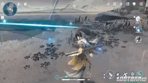 Qiuyuan Thus Spoke the Blade Inkwash