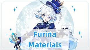 Furina Ascension, Weapon & Talent Materials | Genshin Impact