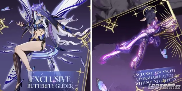 Main Glider and ACE32 Skins