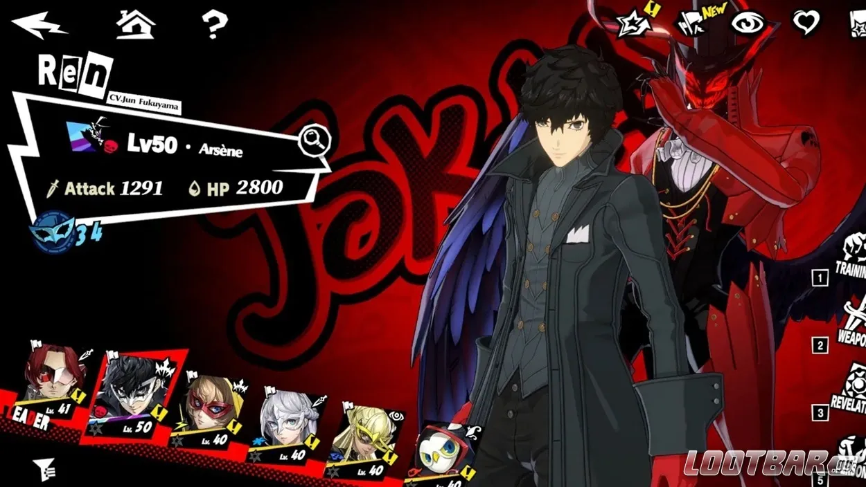 Persona5: The Phantom X Ren Amamiya