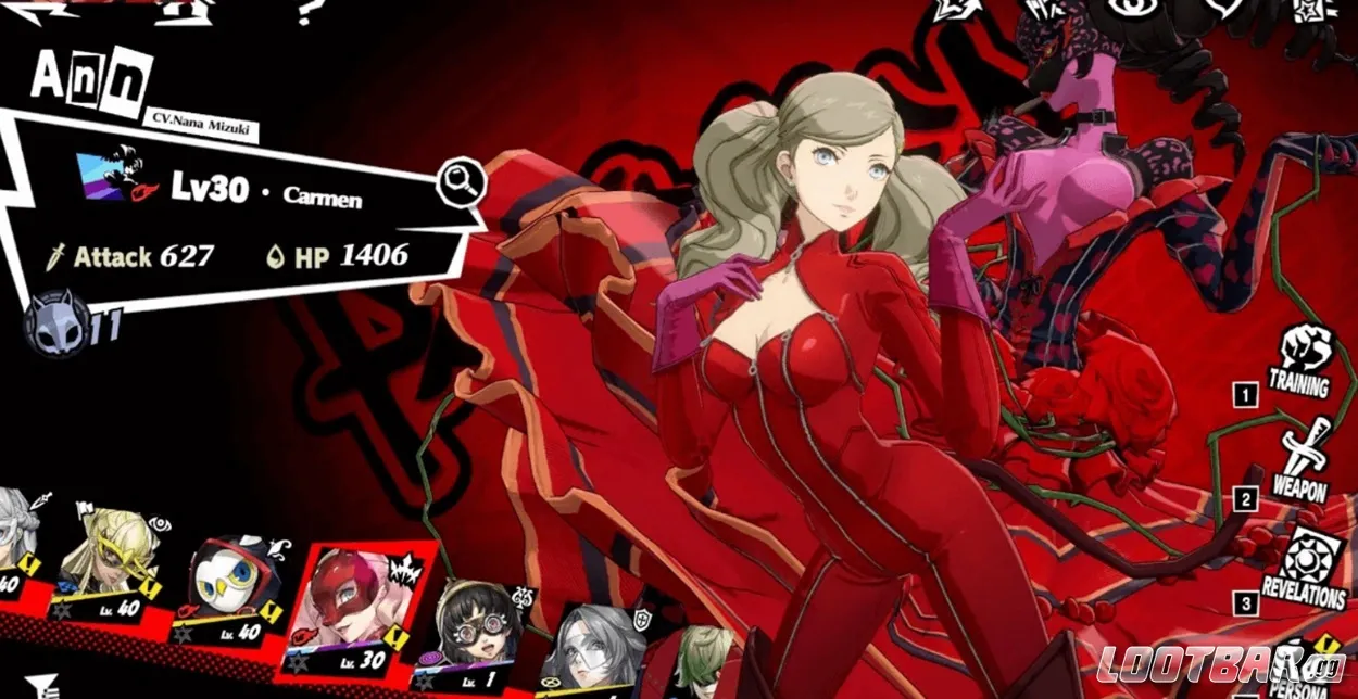 Persona5: The Phantom X Ann Takamaki