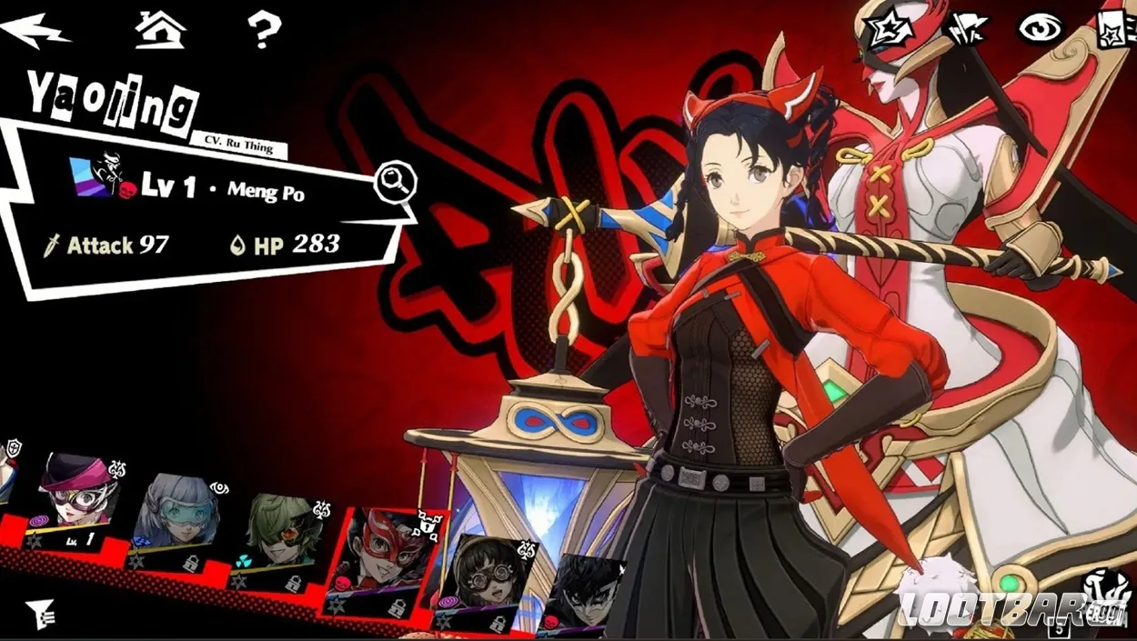 Persona5: The Phantom X Yaoling Li