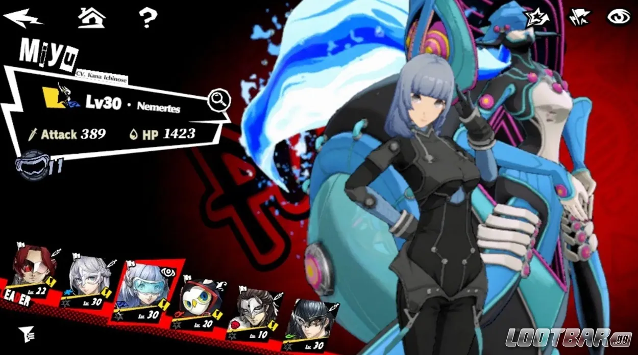 Persona5: The Phantom X Miyu Sahara