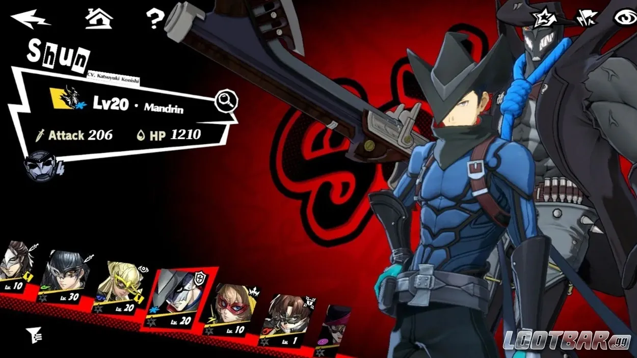 Persona5: The Phantom X Shun Kano