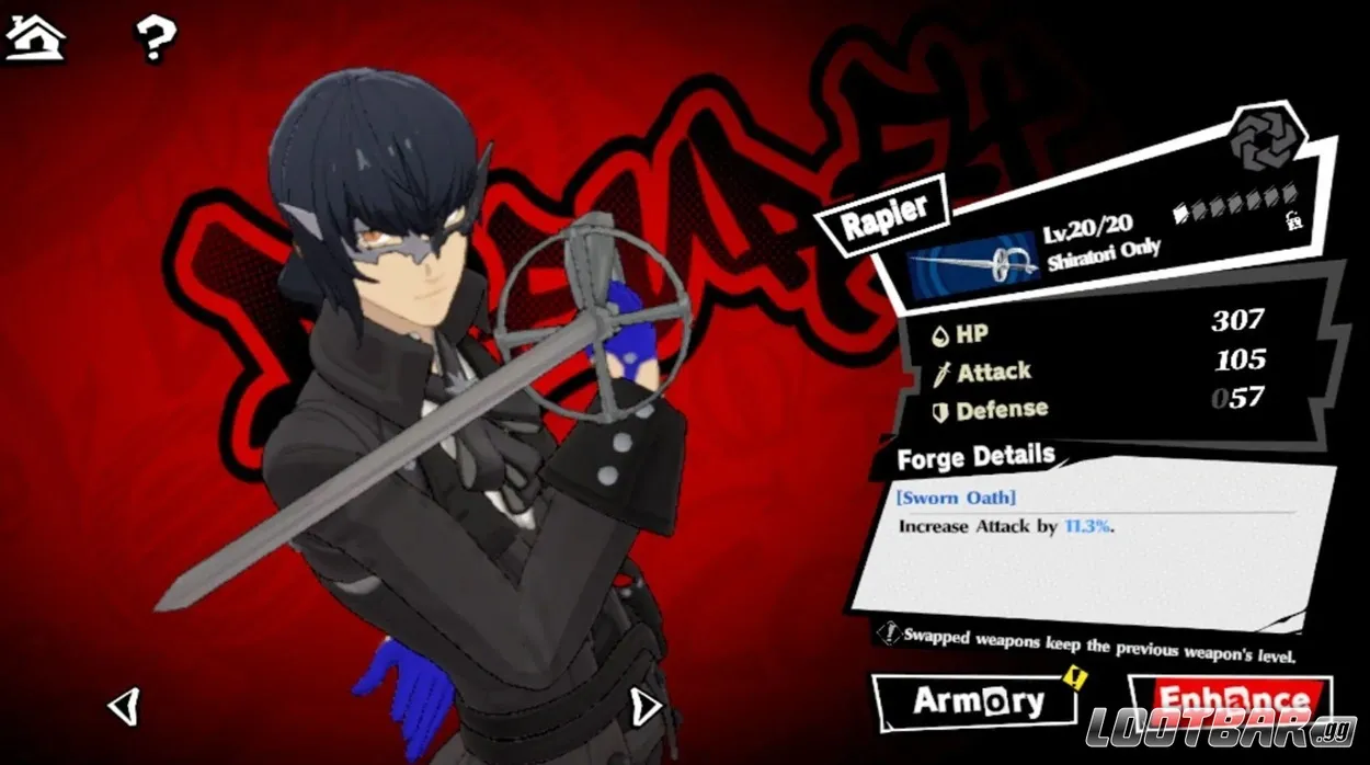 Persona5: The Phantom X Seiji Shiratori