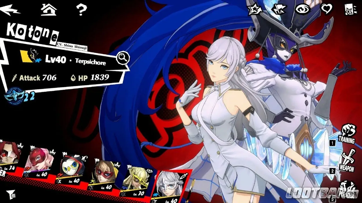 Persona5: The Phantom X Kotone Montagne