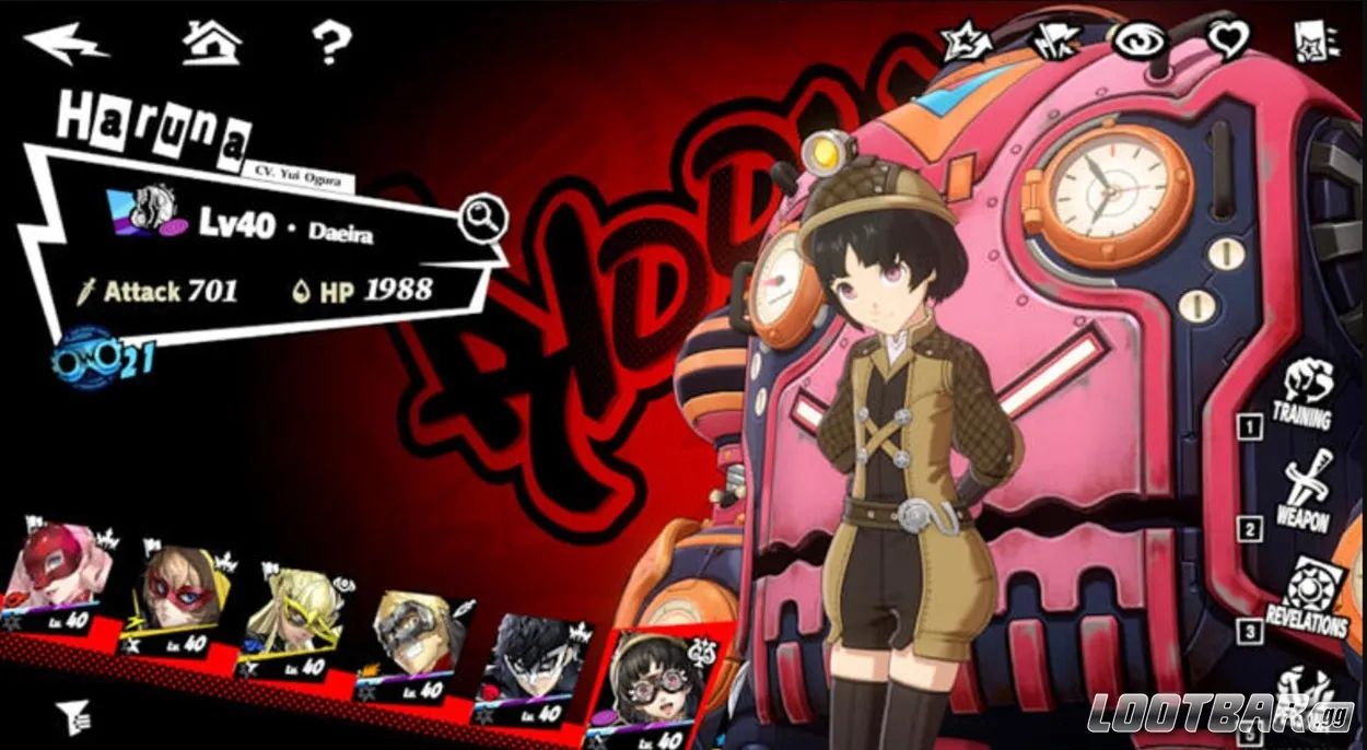 Persona5: The Phantom X Haruna Nishimori