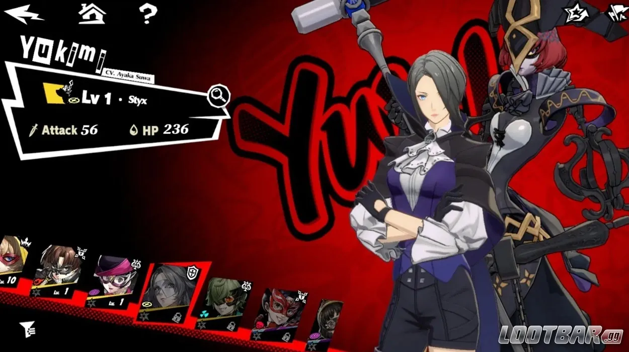 Persona5: The Phantom X Yukimi Fujikawa