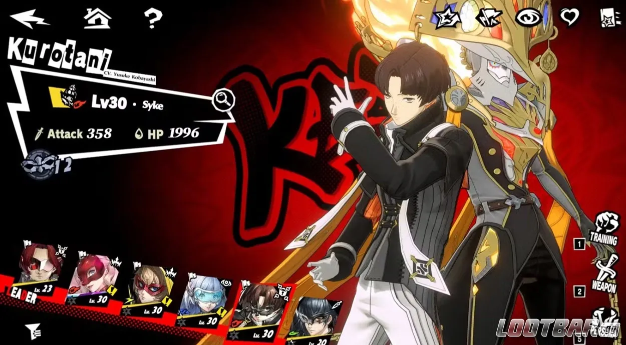 Persona5: The Phantom X Kiyoshi Kurotani