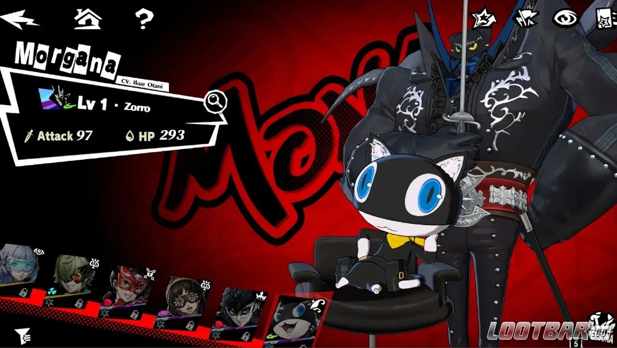 Persona 5: The Phantom X Mona (Morgana)