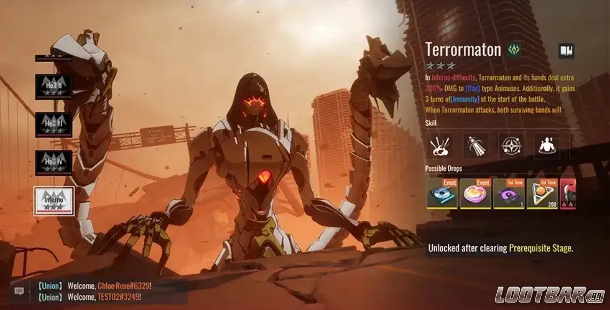 Etheria Restart Terrormaton Skills