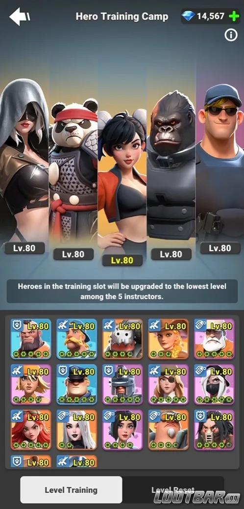 Lands of Jail Training Camp