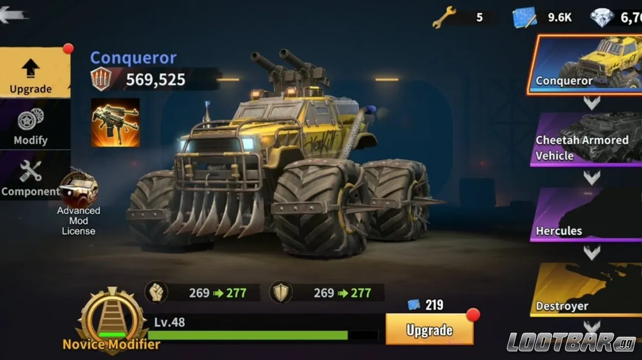 Last Z Survival Shooter Vehicle Upgrades