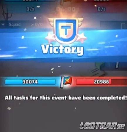 Victory  in Last War Winter Storm Battlefield