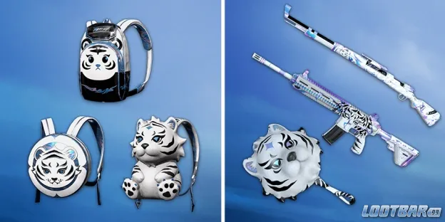 XingHun’s Backpack & Weapon Set.