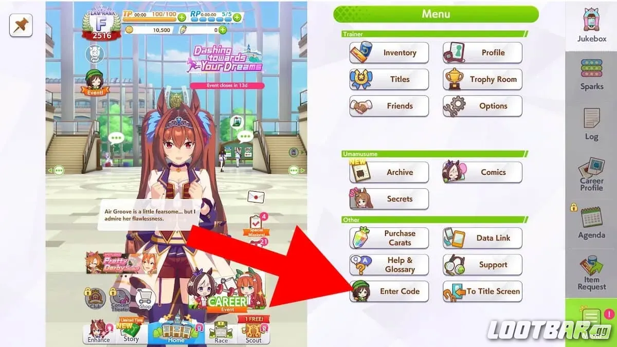 How to Redeem Umamusume Codes