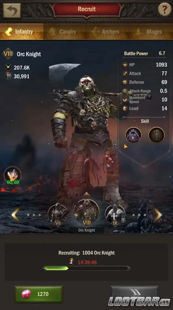 War and Order Infantry