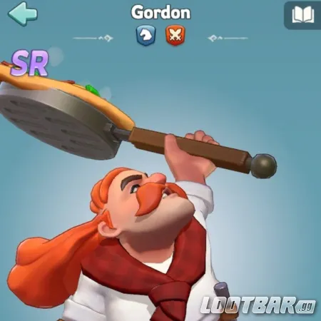 Kingshot Hero Gordon Standing and Symbolizing Defense