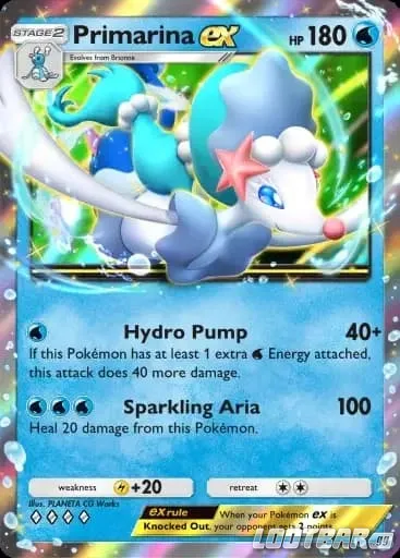 Primarina Ex in Pokemon Tcg Pocket