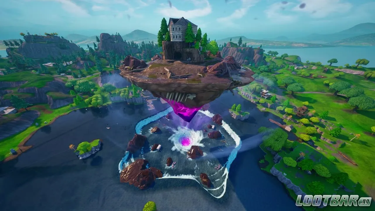 The Floating Island in Fortnite Season 6