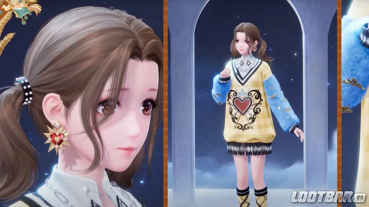 Wheat & Sunlight Outfit in Infinity Nikki