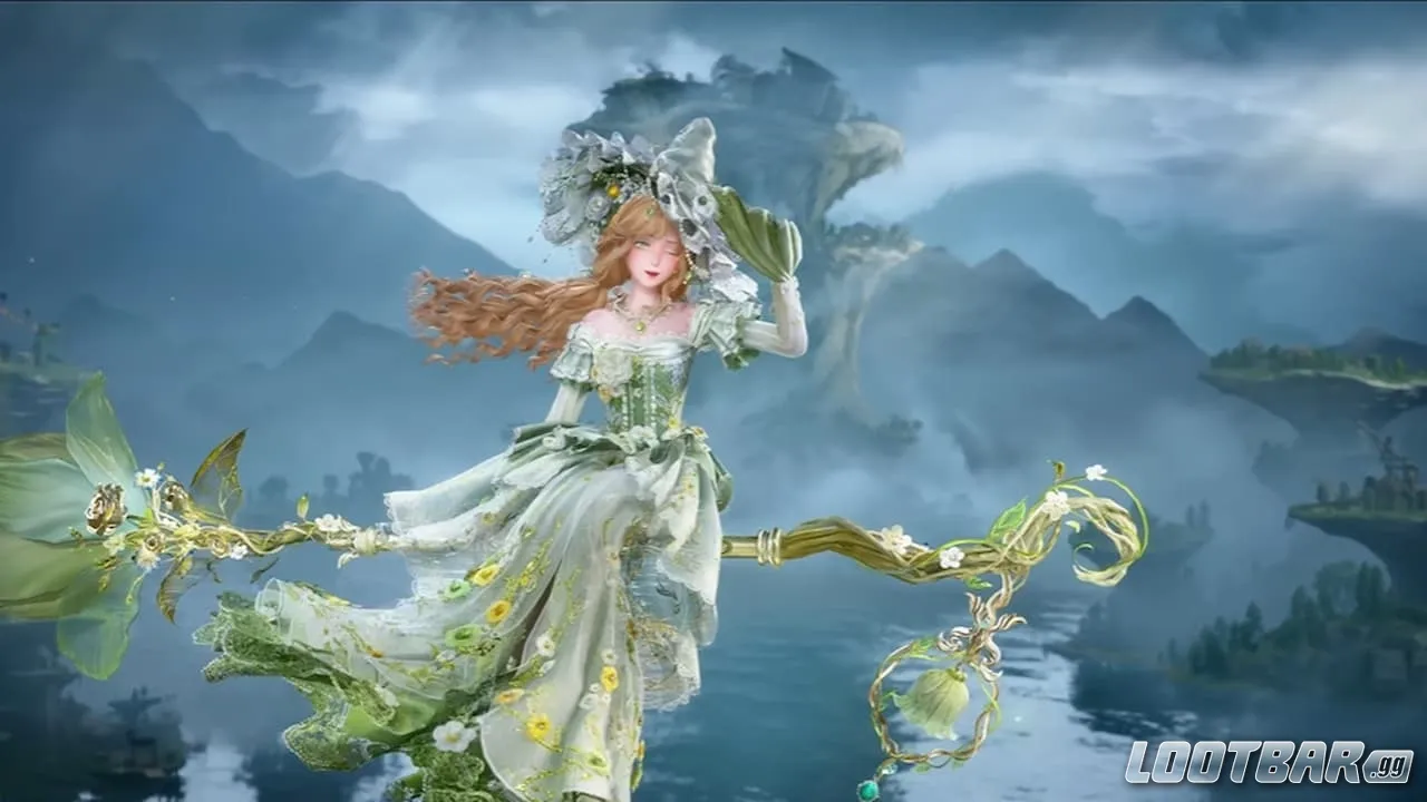 Rainfall & Blossoms Outfit in Infinity Nikki