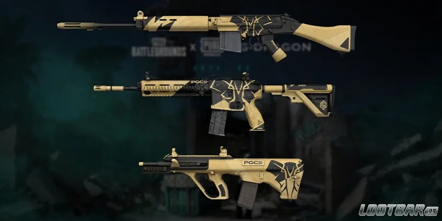 PUBG’s New PGC 2025 Skins.