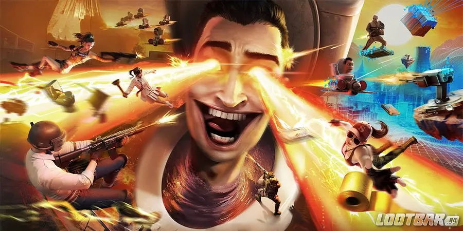 Official PUBG Mobile x Skibidi Toilet Collab Artwork.