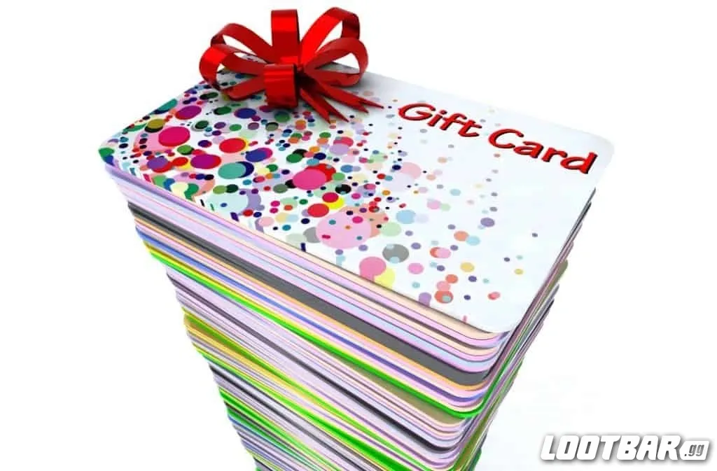 Stack of Gift Cards