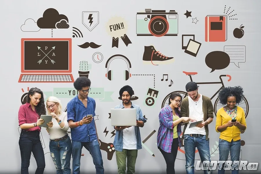 People with Different Hobbies