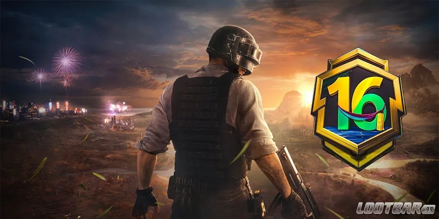PUBG Mobile Artwork With A16 Royal Pass Badge