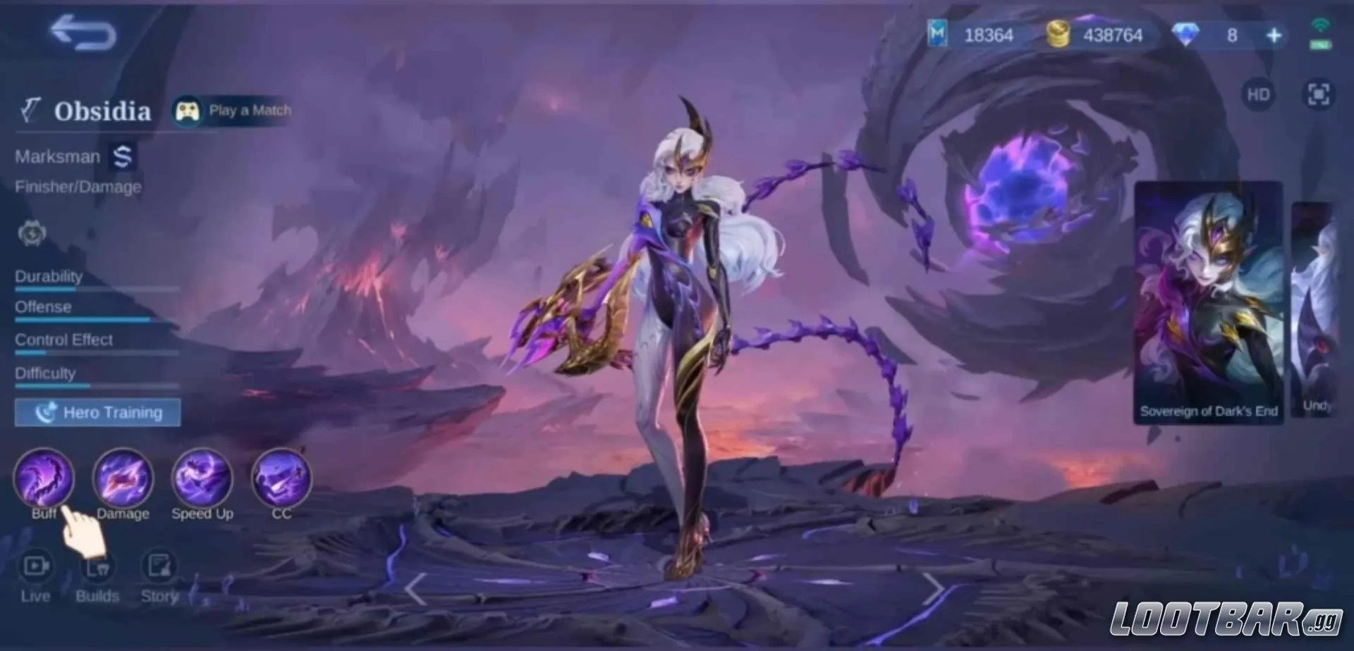 (Obsidia Build for Mobile Legends Patch 1.9.99)