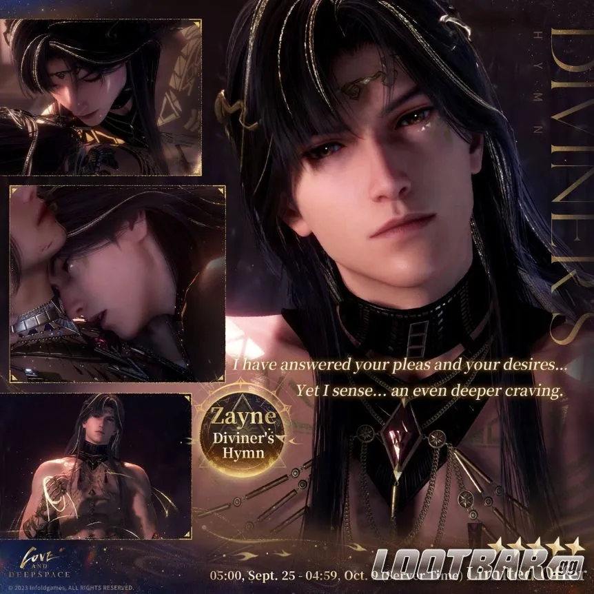 Love and Deepspace Zayne Diviner's Hymn