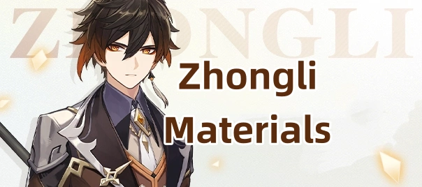 Zhongli Ascension, Weapon & Talent Materials | Genshin Impact