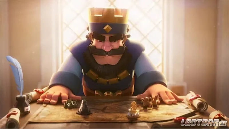 Rey Real en Clash Royale