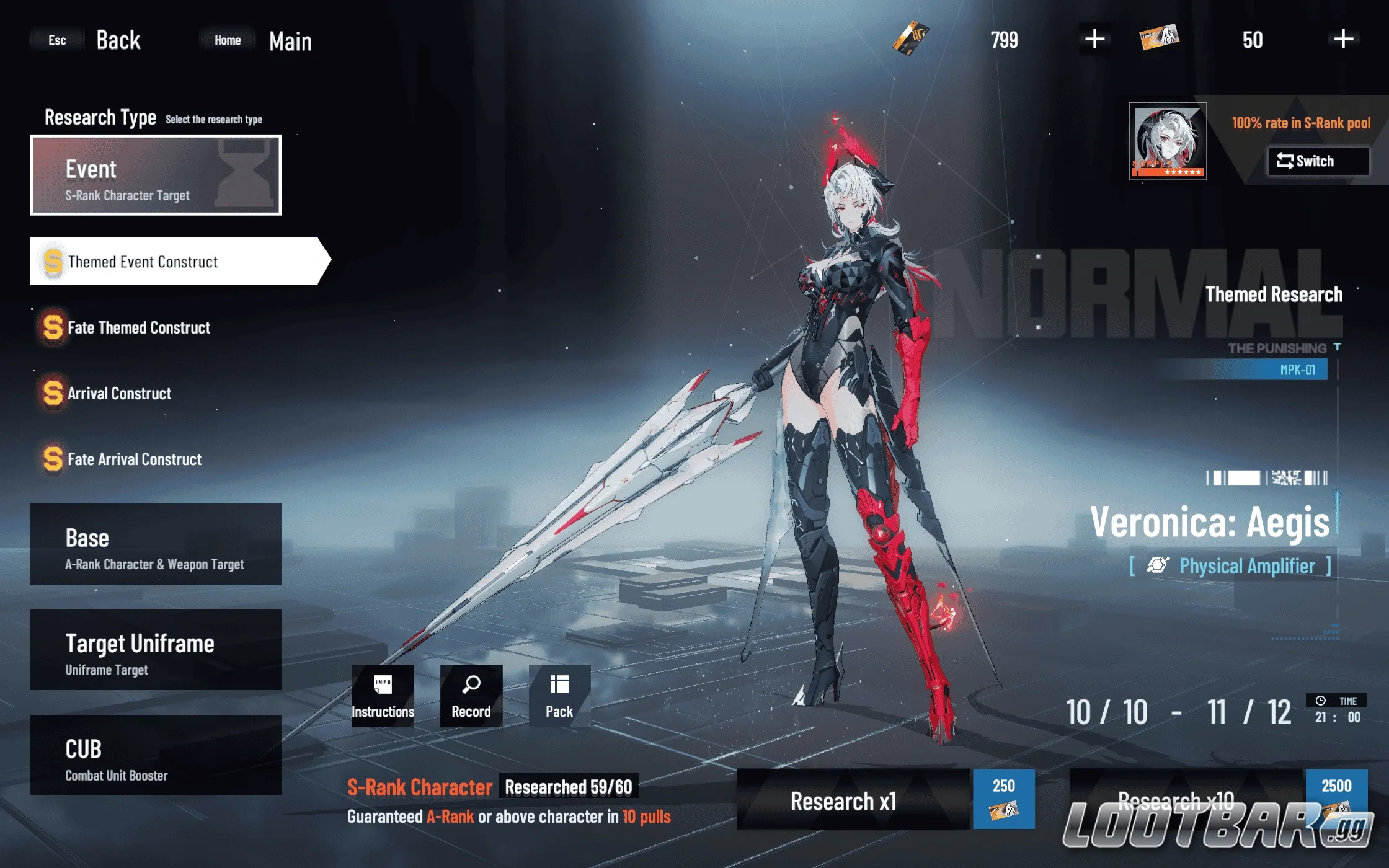 Veronica Aegis Pull Banner