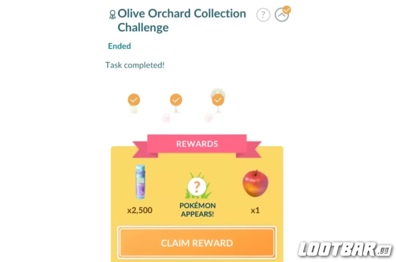 Olive Orchard Challenge