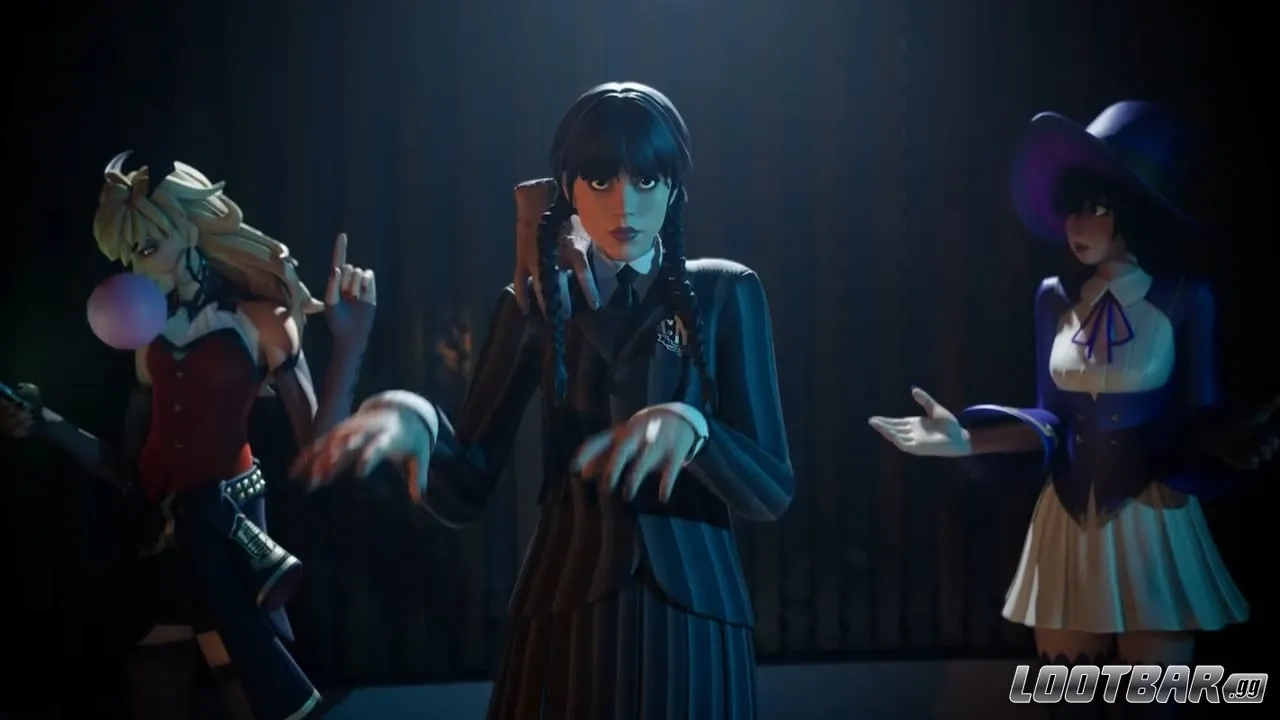 Wednesday in Fortnite