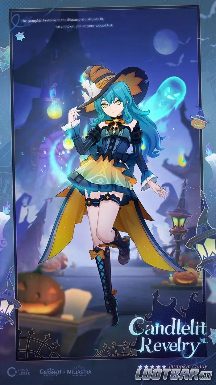 Fiesta a la Luz de las Velas: Caramelo de Calabaza (Femenino)