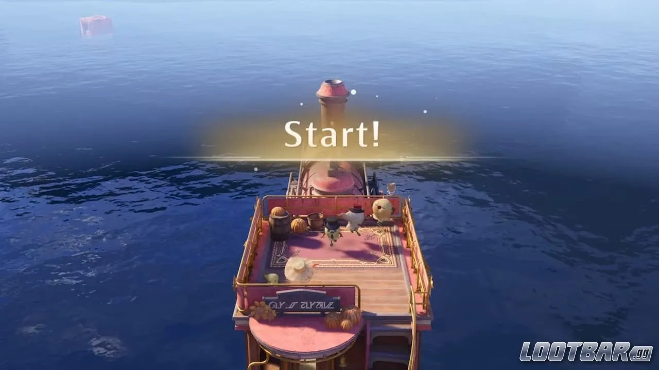 Montando el Expreso Dorado Choo Choo Train en Infinity Nikki