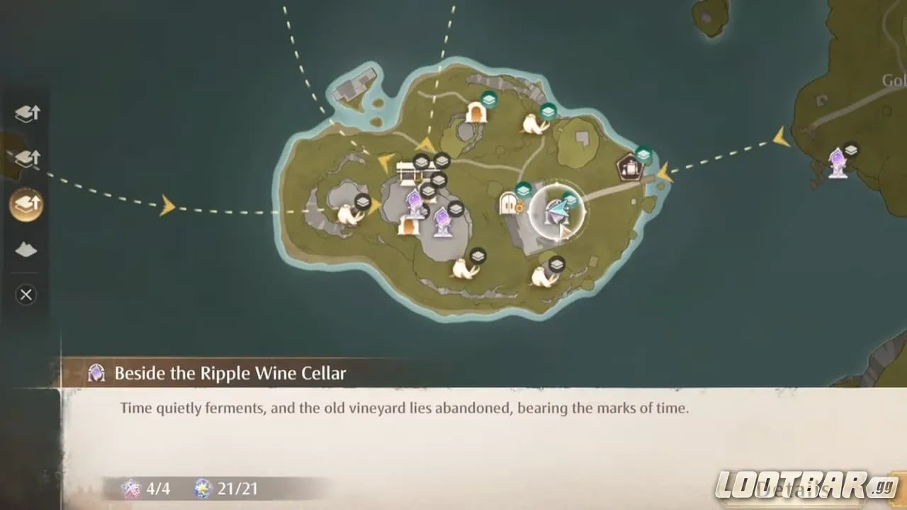 Teletransportarse junto a la Bodega Ripple Wine