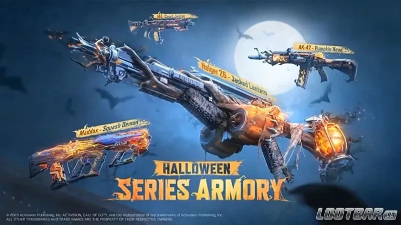 Посмотрите на скины для оружия