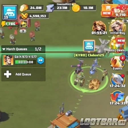 Troops Marching Toward an Enemy Base in Last War